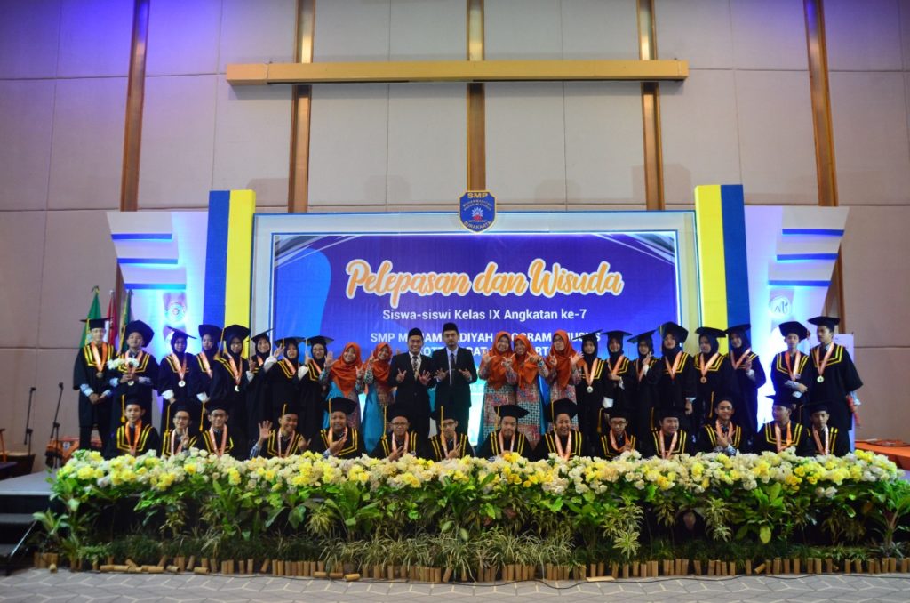 Wisuda SMP Muhammadiyah PK Solo.
