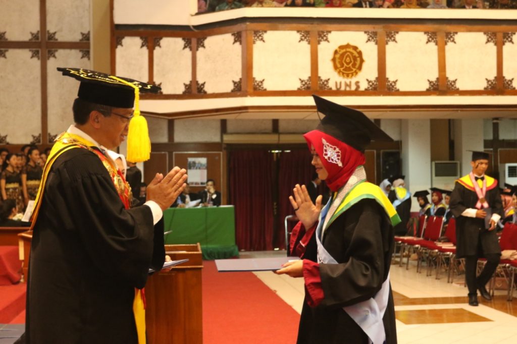UNS Surakarta kembali mewisuda 1.461 mahasiswa pada Wisuda Periode VI Tahun 2019