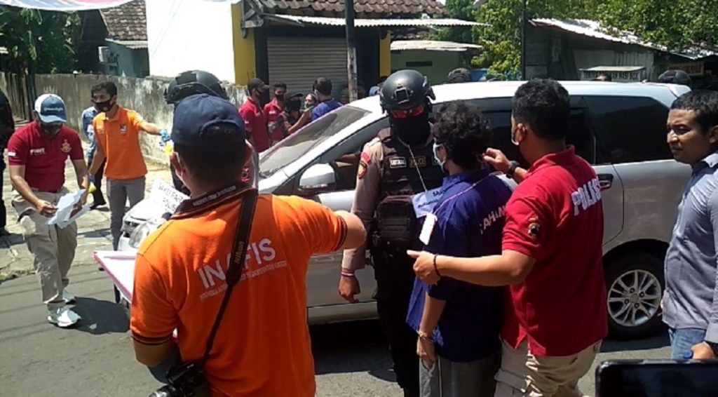 Polresta Surakarta Gelar Rekonstruksi Kasus Pasar Kliwon