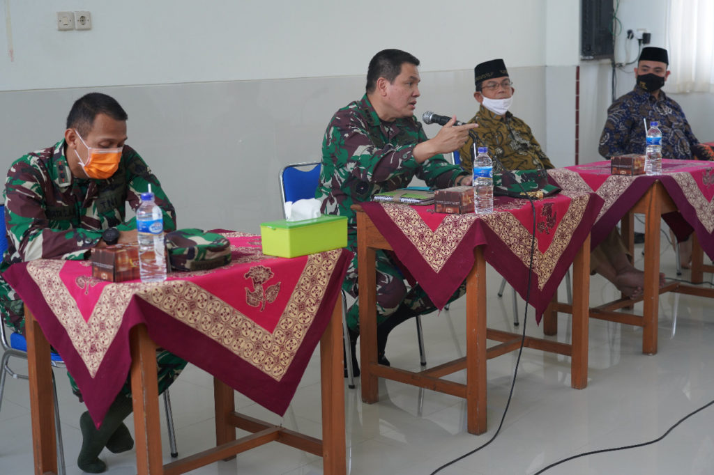 Danrem 074 Warastratama Temui Pengurus LDII