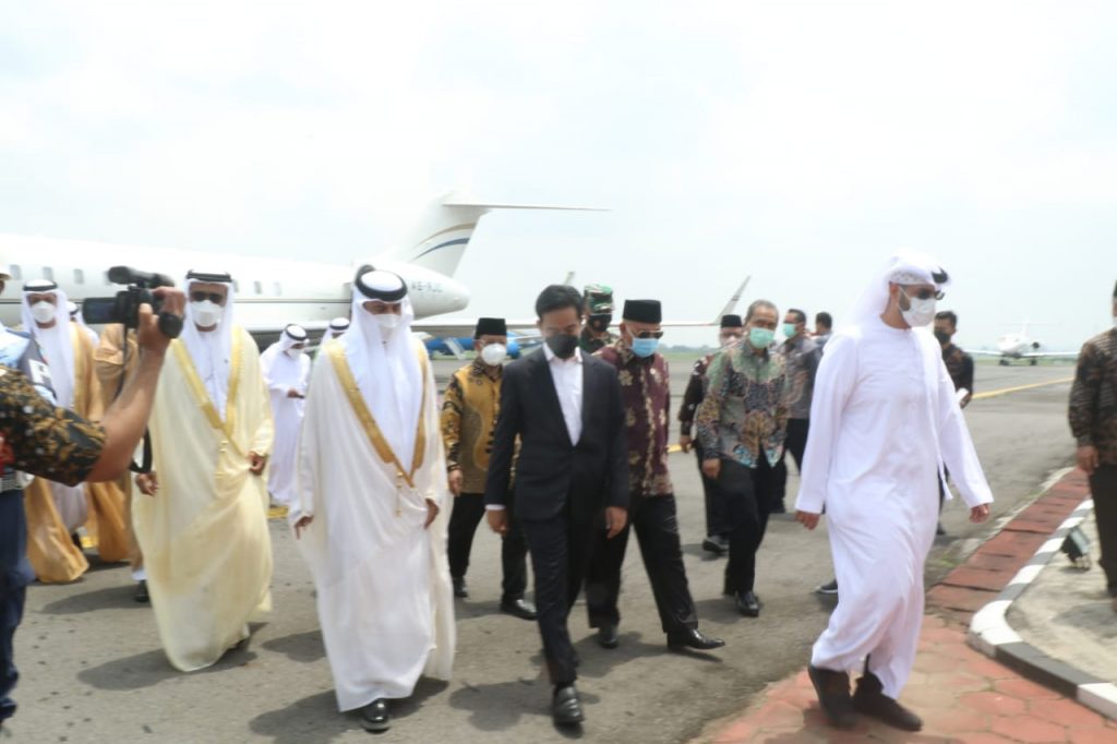 Gibran Bersama Rombongan UEA Tinjau Bakal Lokasi Islamic Centre