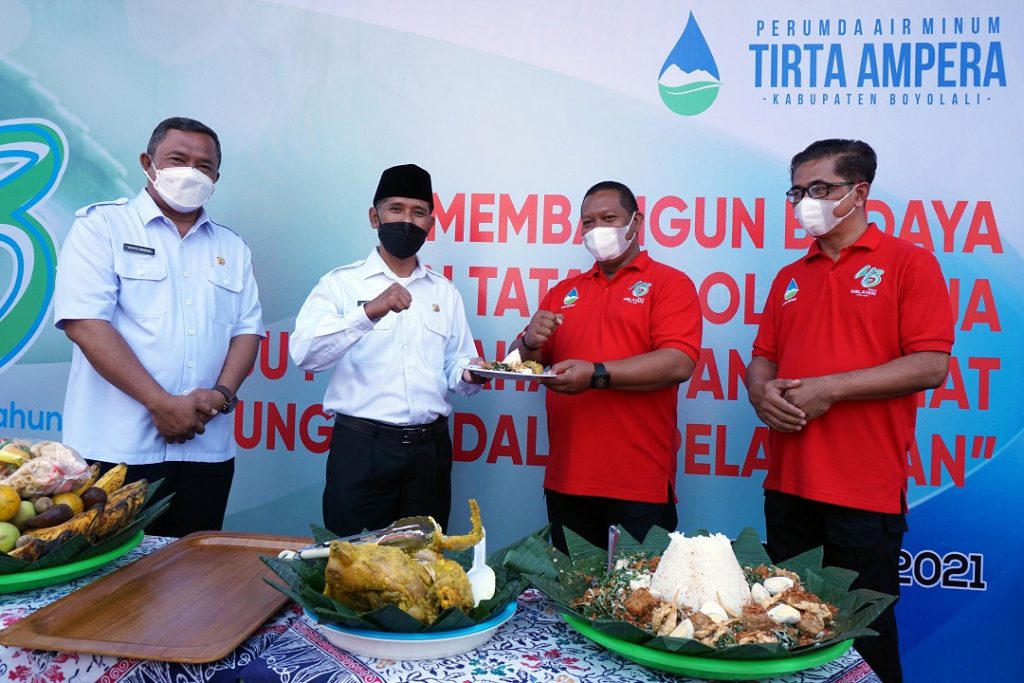 Perumda Tirta Ampera Boyolali Taman 1.000 Pohon