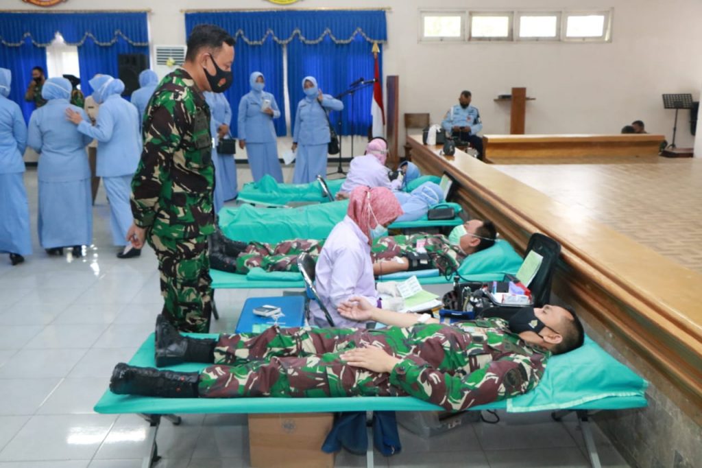 Lanud Adi Soemarmo Gelar Donor darah