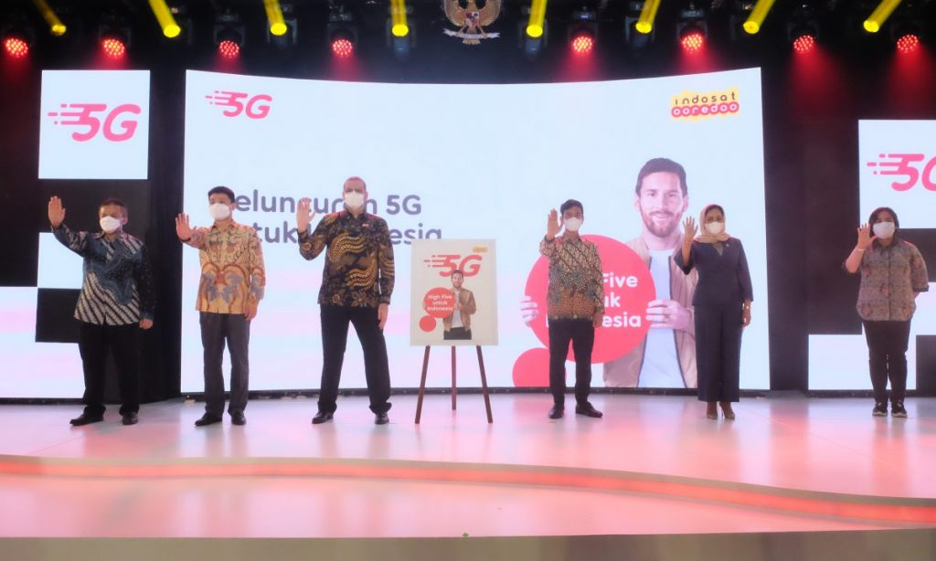 Indosat Ooredoo Operasikan Jaringan 5 G Pertama di Indonesia