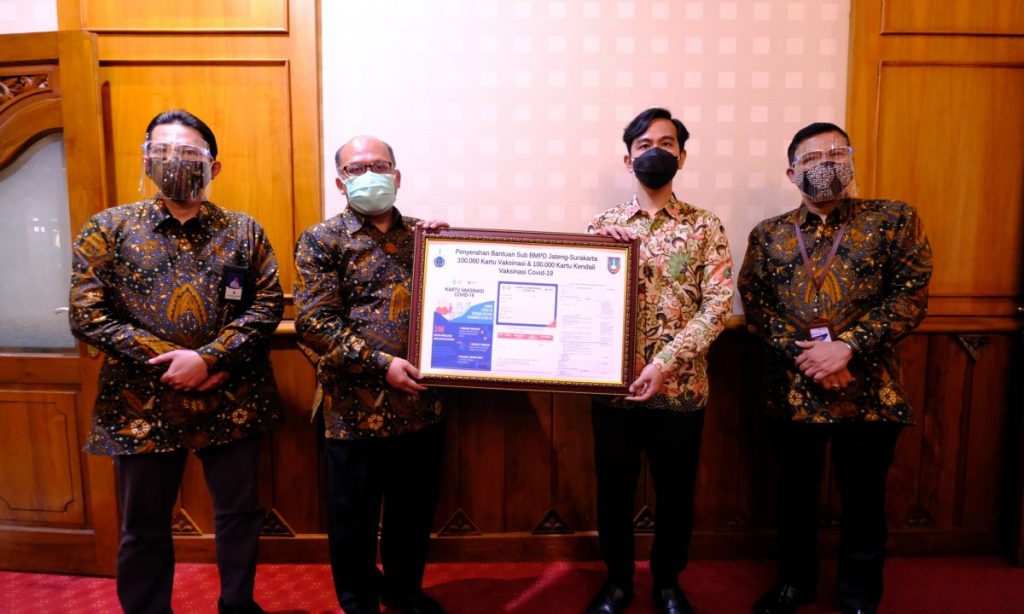 Sub BMPD Jateng–Solo Bantu 100.000 Kartu Vaksin