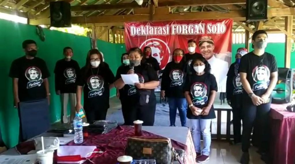 Deklarasi Forgan, Relawan Pendukung Ganjar Pranowo Presiden