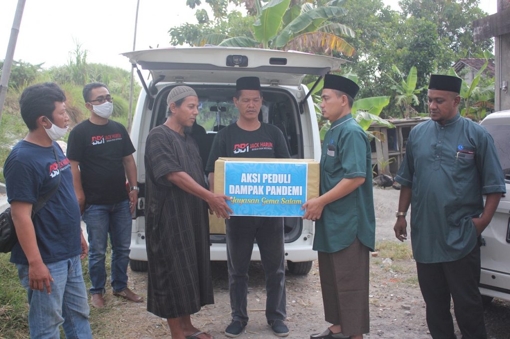 Yayasan Gema Salam beri bantuan kepada eks napiter