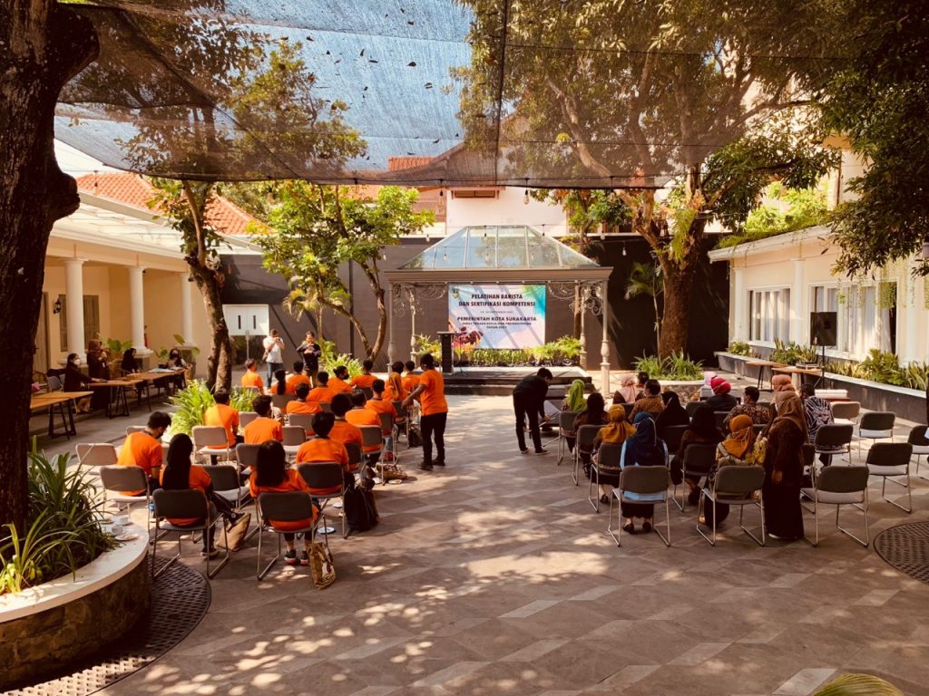 Belajar barista di Solia Zigna