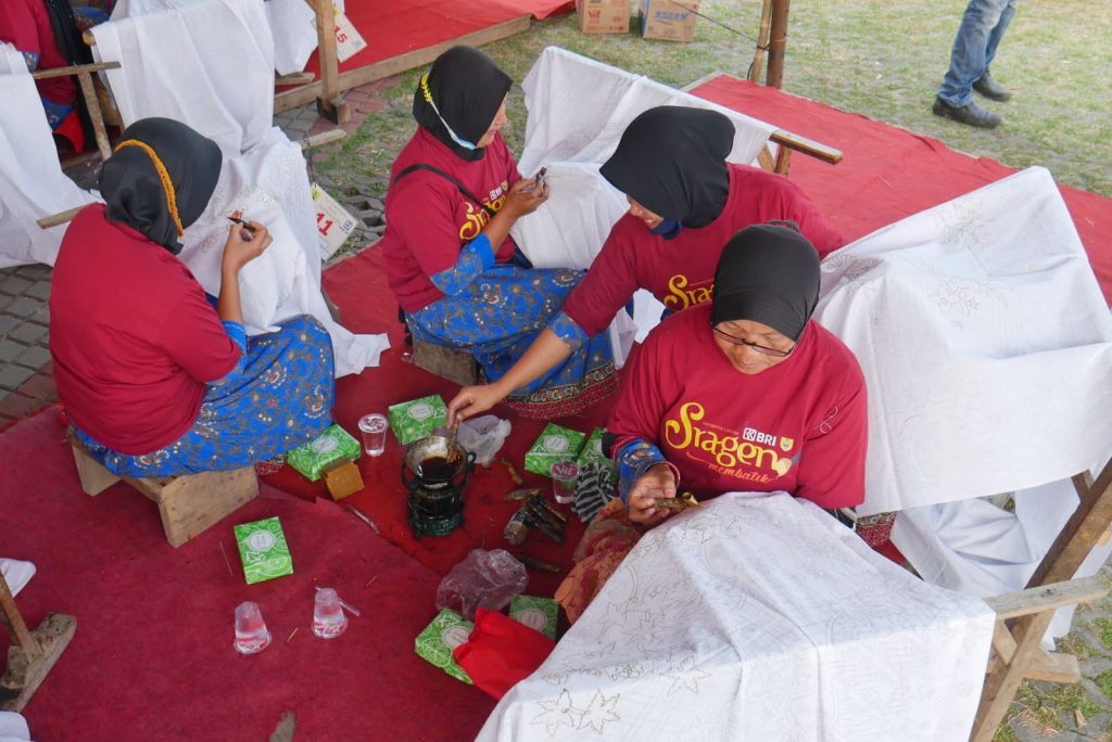 Pelaku usaha batik Sragen