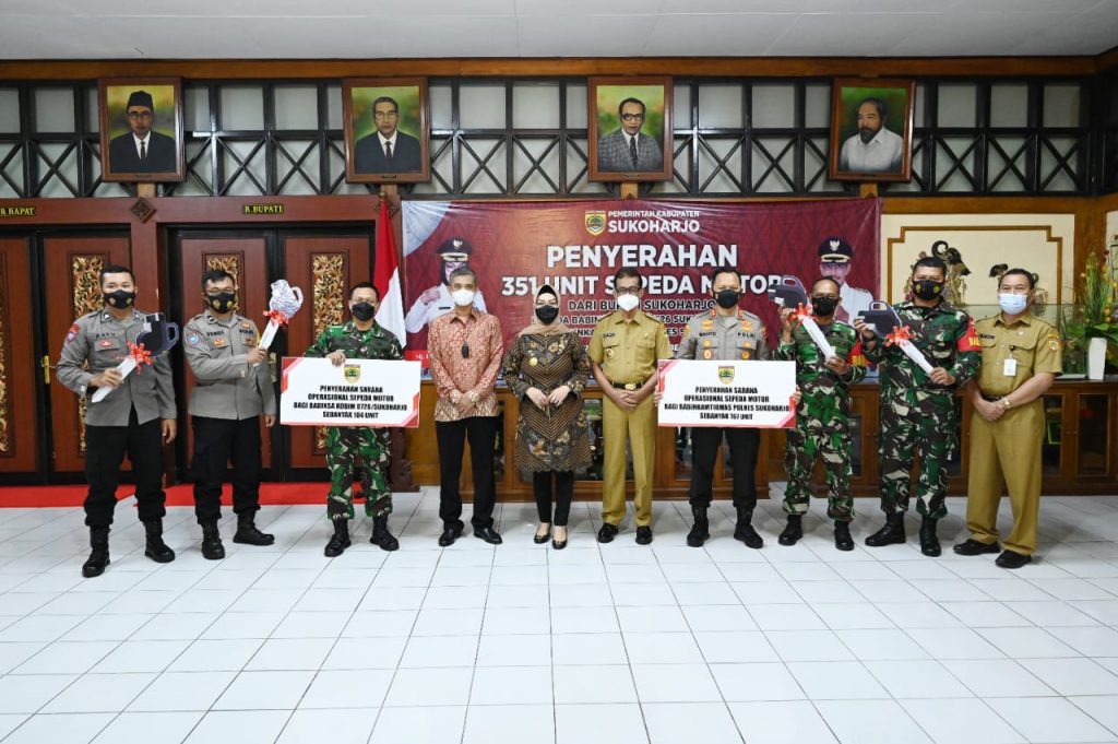 Bupati Sukoharjo Kapolres dan Dandim