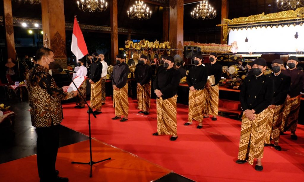 Wakil Walikota Surakarta Teguh Prakosa di Balaikota