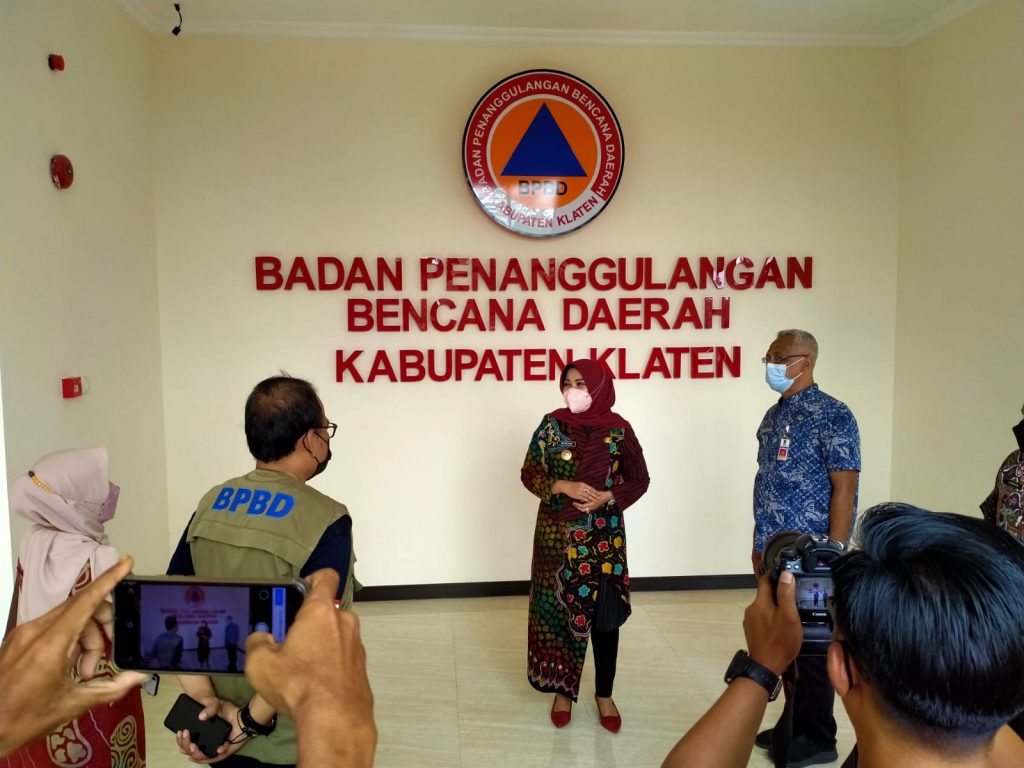 Bupati Klaten Resmikan Gedung Kantor BPBD