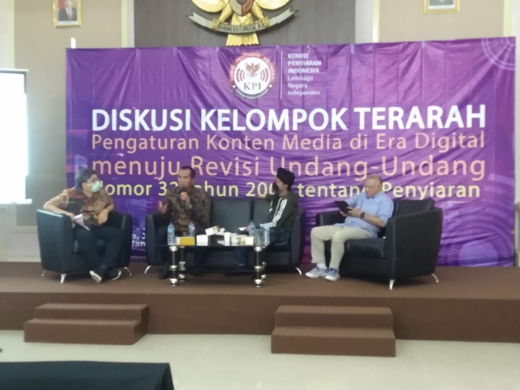 Diskusi Kelompok Terarah Pengaturan Konten Media