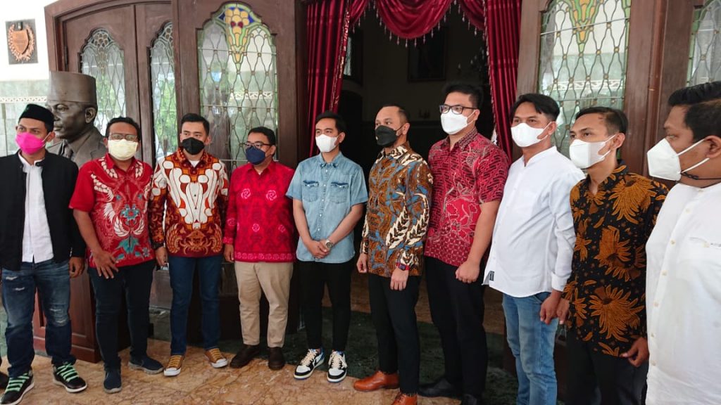 Ketua Umum Partai Solidaritas Indonesia, Giring Ganesa, menemui Walikota Solo
