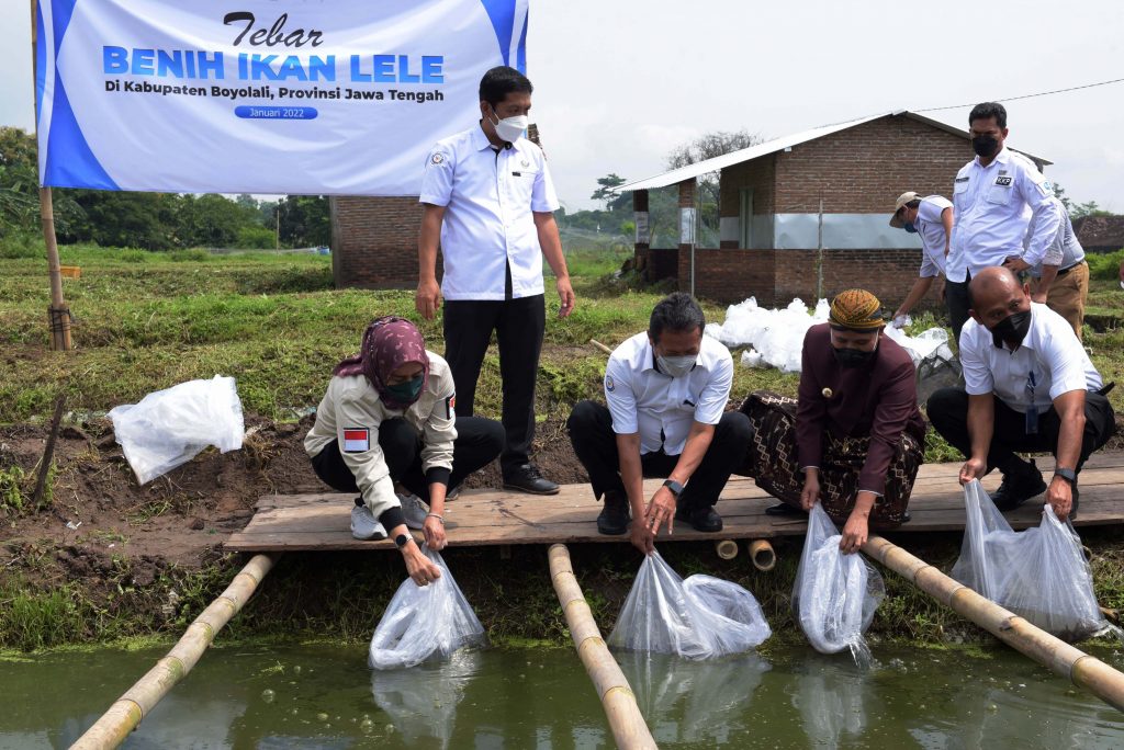 Menteri Kelautan dan Perikanan Kunjungi Kampung Lele di Boyolali