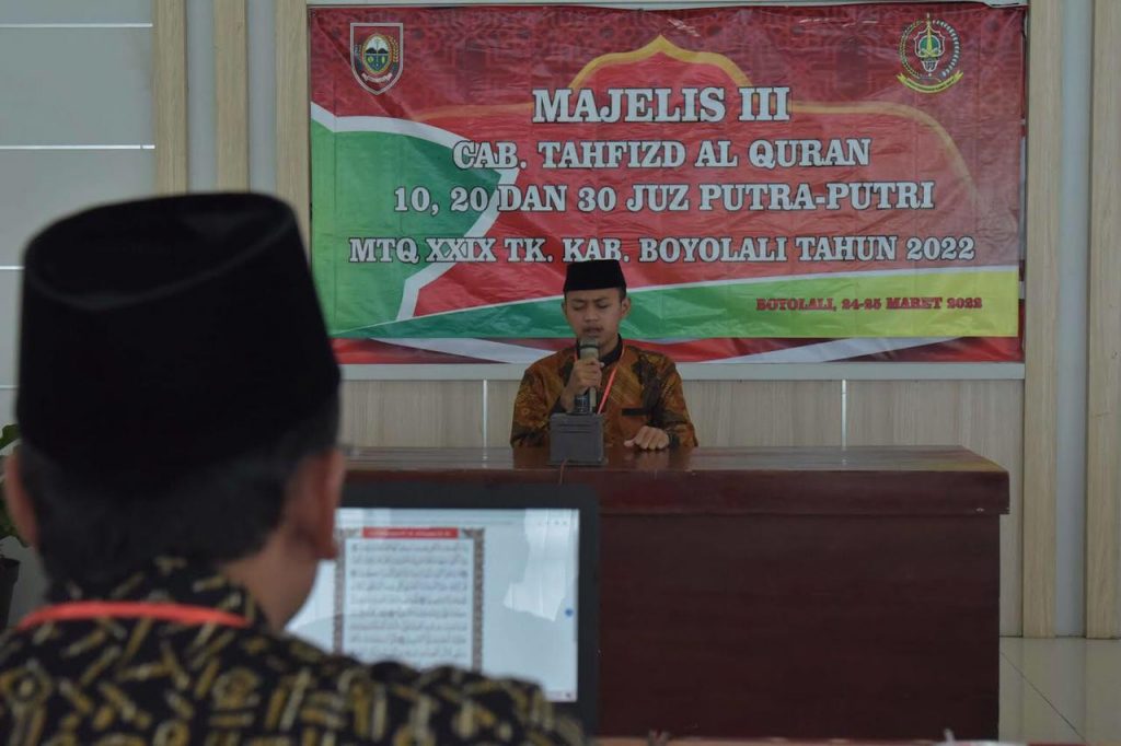 Boyolali Selenggarakan MTQ Pelajar XXIX