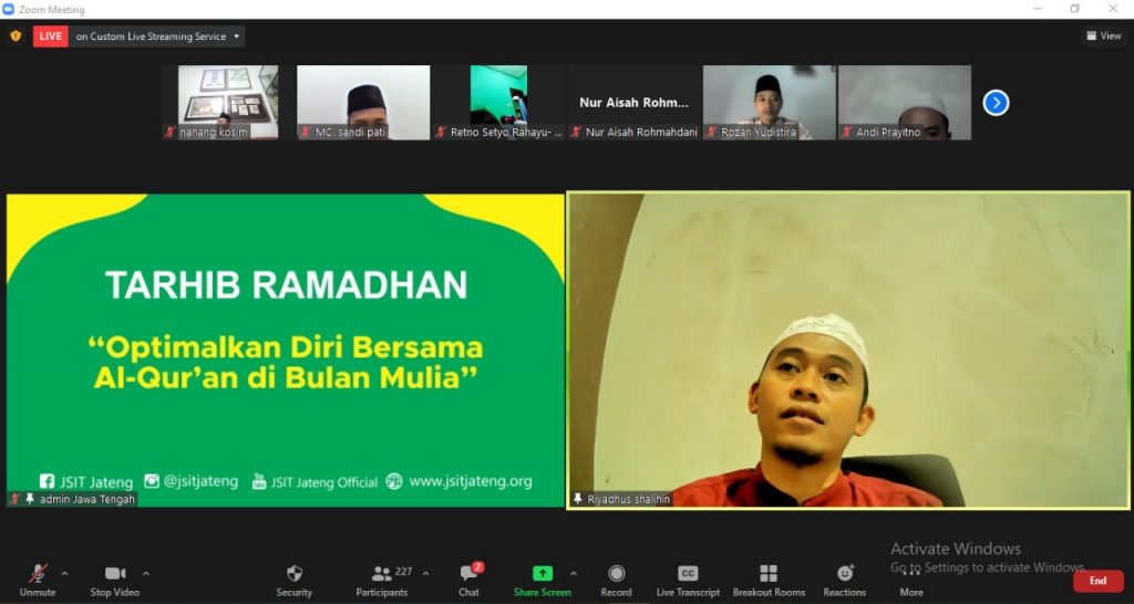 JSIT Jawa Tengah Gelar Kajian