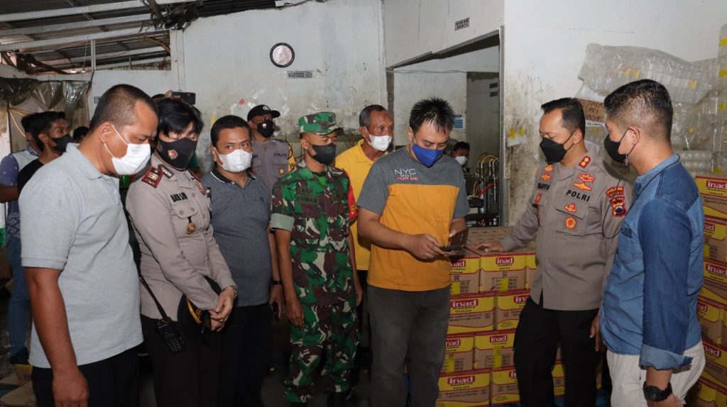 Kapolres Sukoharjo Pantau Distributor Minyak Goreng