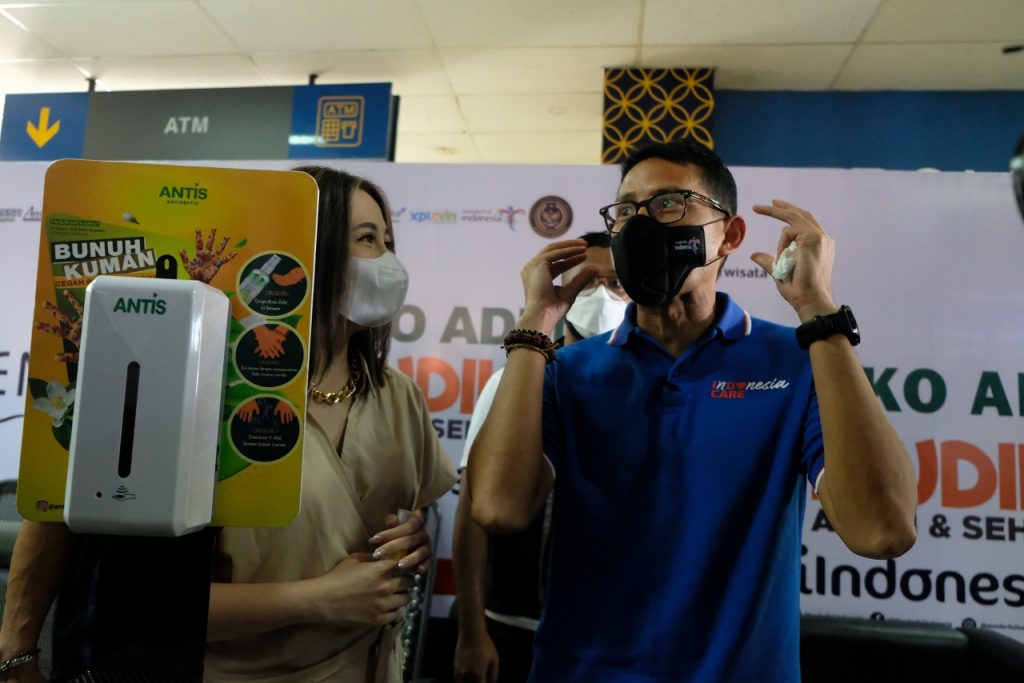 Menteri Pariwisata dan Ekonomi Kreatif, Sandiaga Uno