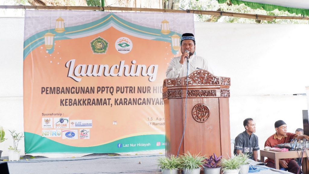 Peresmian Pembangunan PPTQ Nur Hidayah
