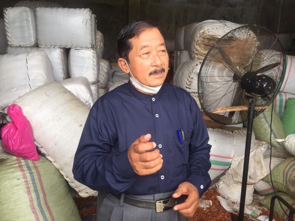 Suwarno pemilik usaha empon
