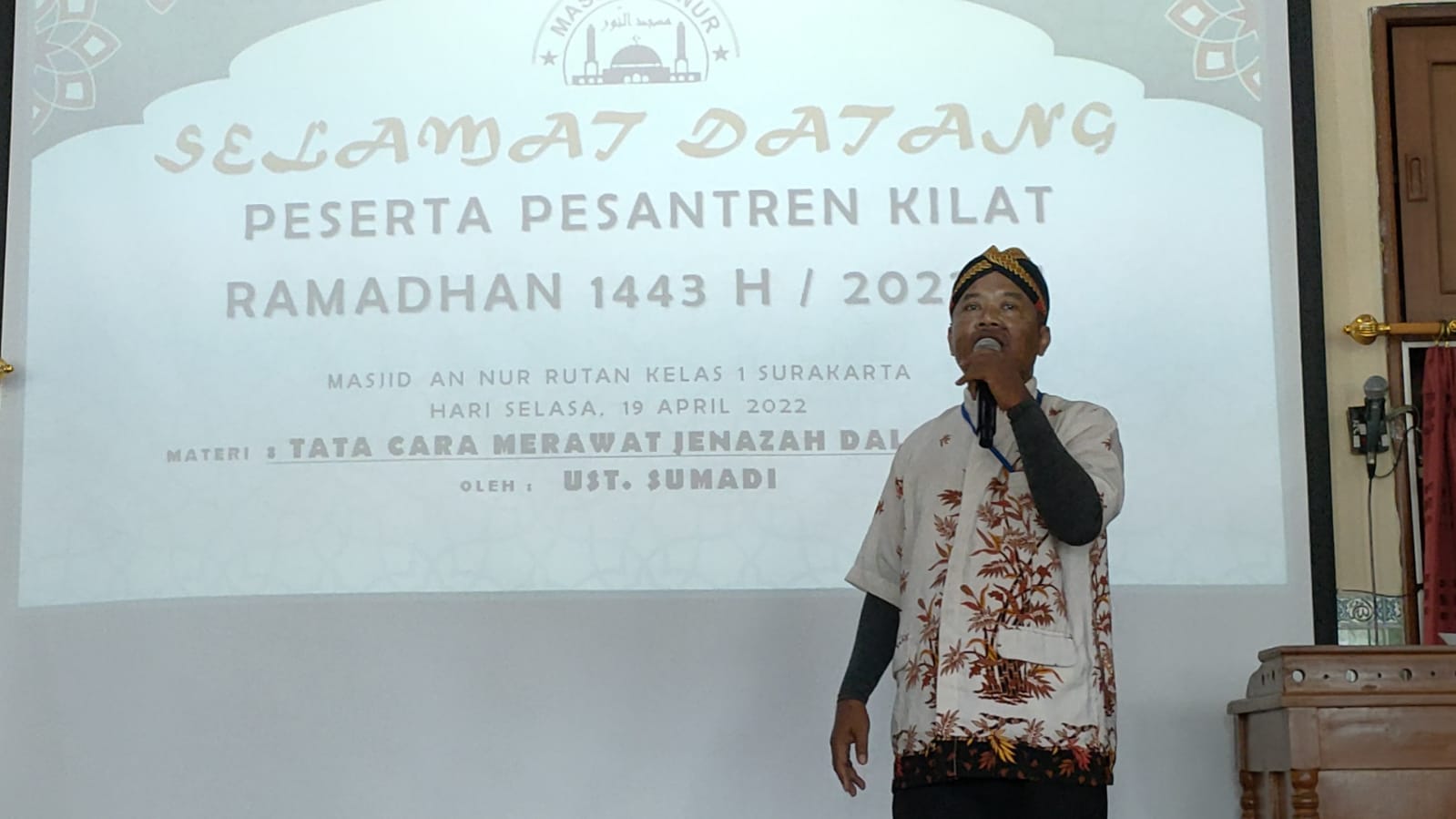 Ustad Sumadi di Rutan Surakarta