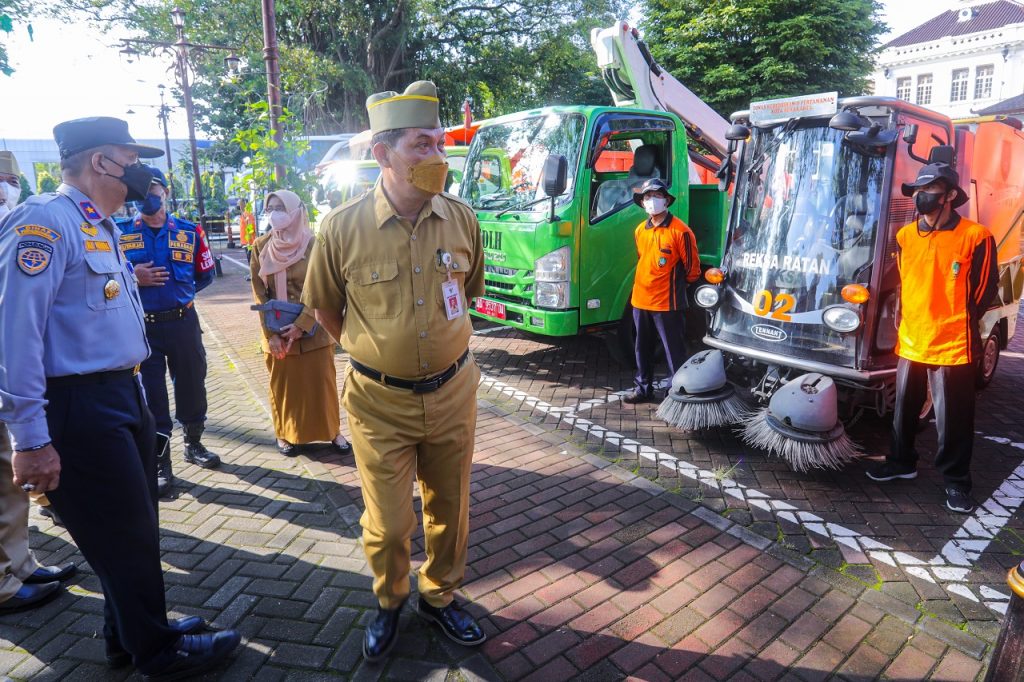 Wakil Walikota Teguh Prakosa apel lebaran