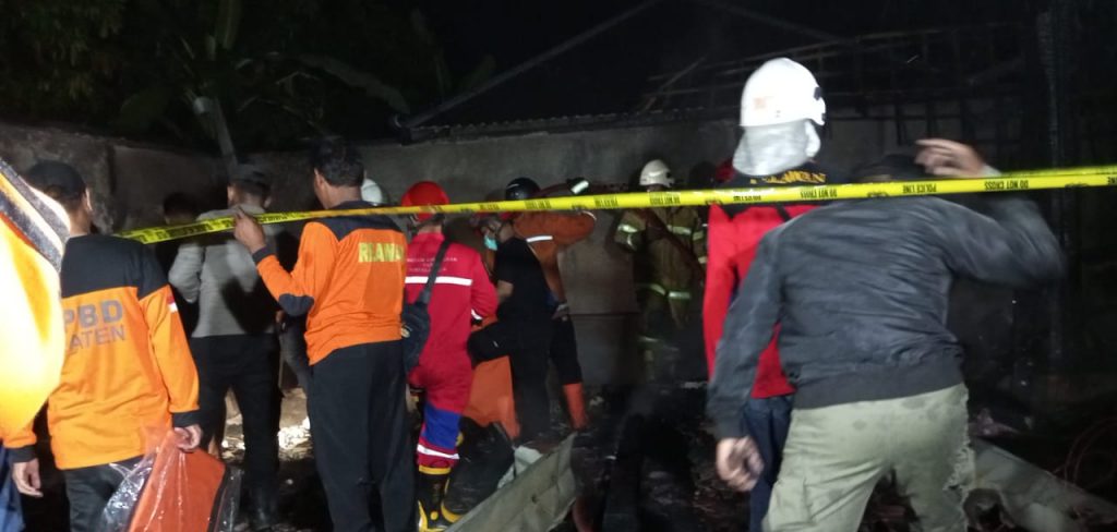 Kebakaran Rumah di Cawas Klaten