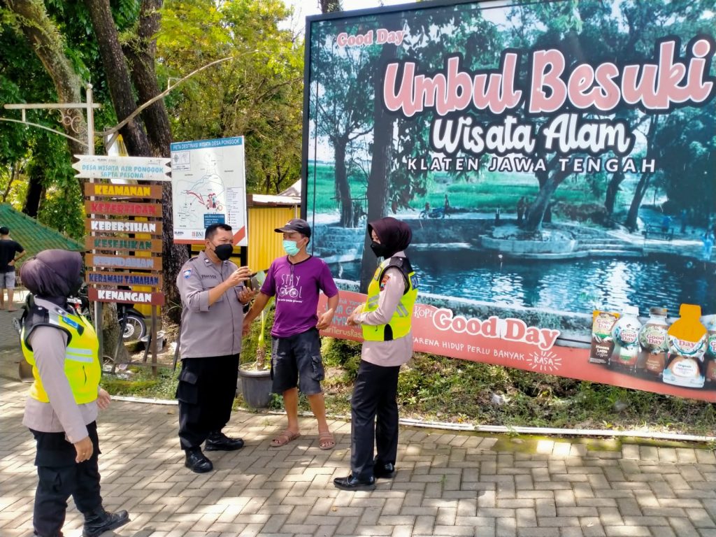 Polres Klaten Jaga Objek Wisata