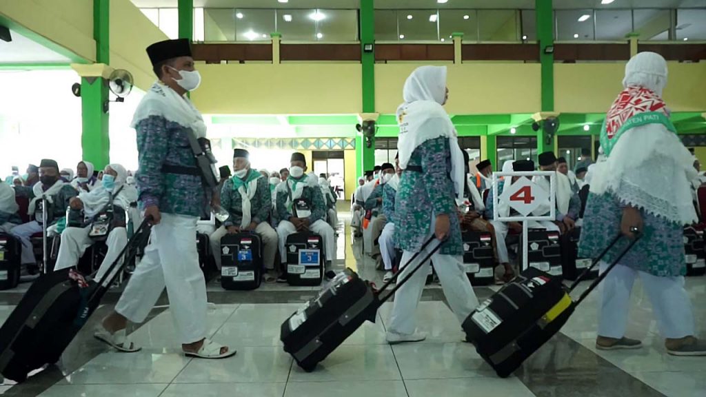 Jamaah calon haji asal Kabupaten Pati