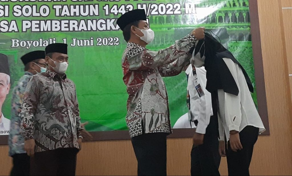 Kepala Kantor Wilayah Kementrian Agama Jateng, H. Musta'in Ahmad
