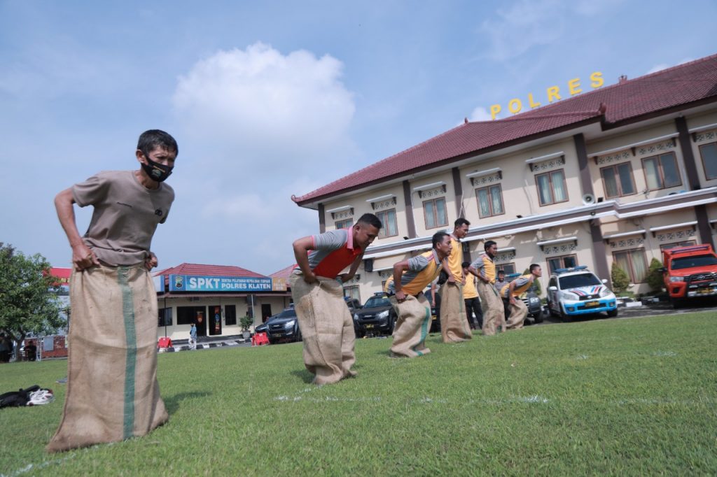 Polres Klaten Gelar Berbagai Lomba Tradisional