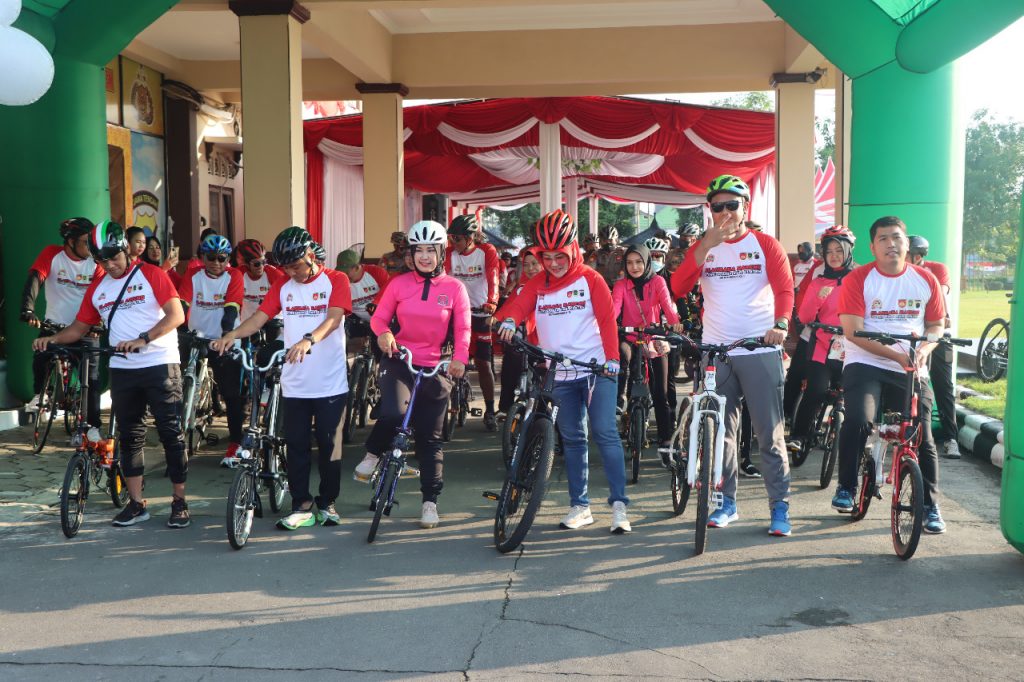 Polres Klaten Gelar Fun Bike