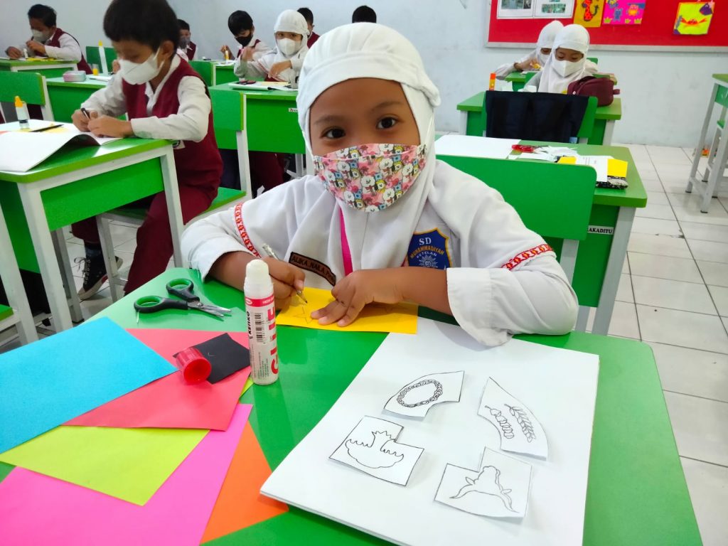 siswa kelas II SD Muhammadiyah 1