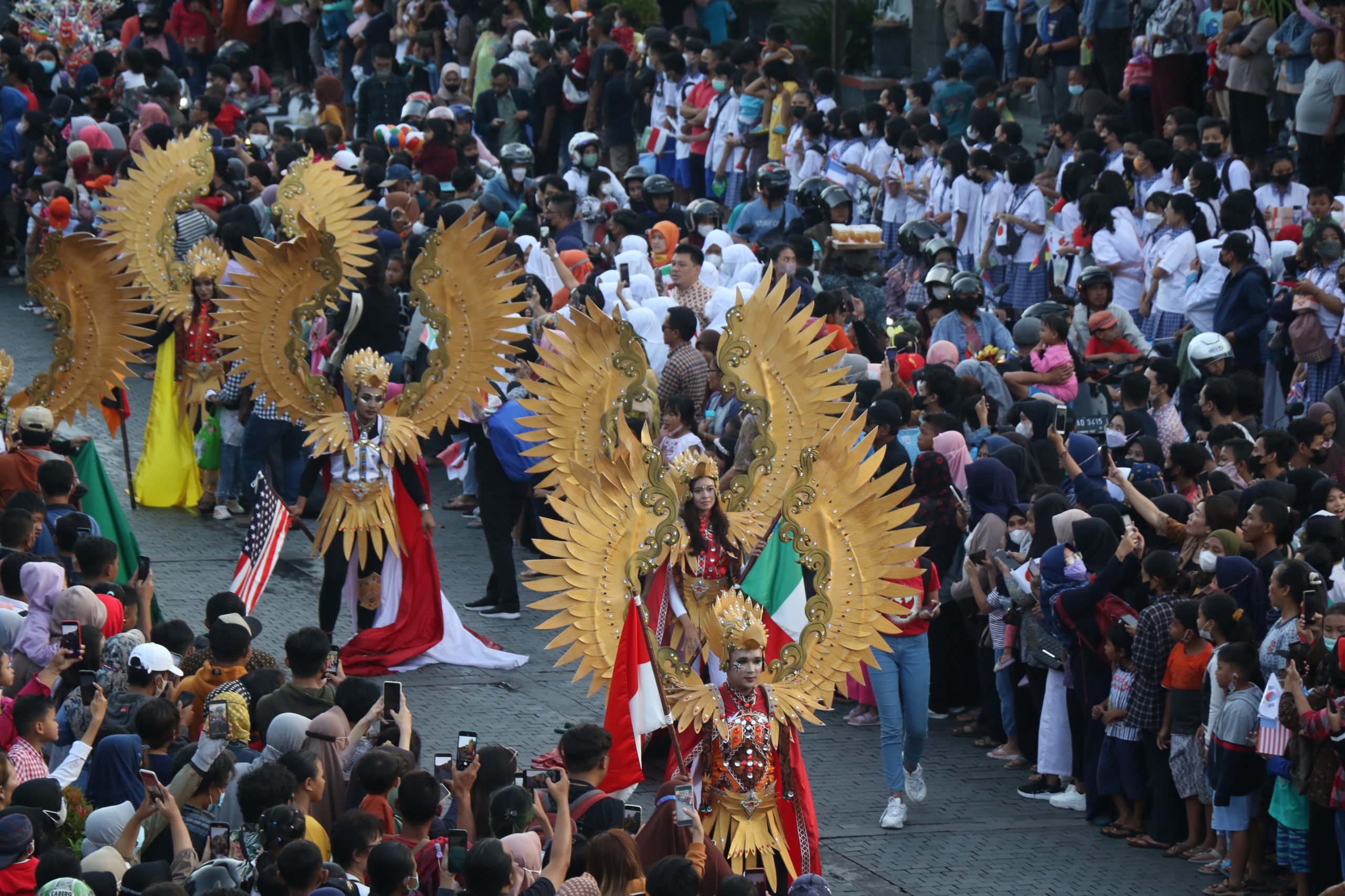 Peserta Solo Batik Carnival