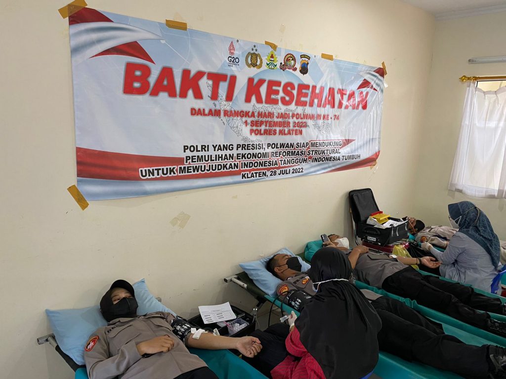Polres Kalten Donor Darah