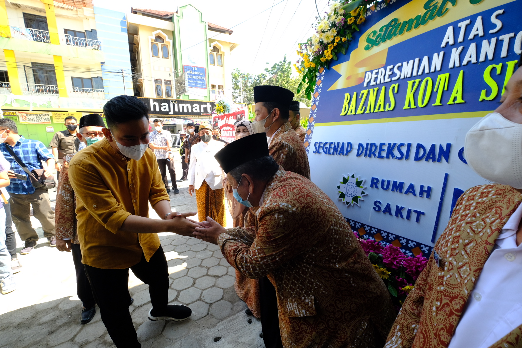 Walikota Gibran Hadiri peresmian Kantor Baznas Surakarta