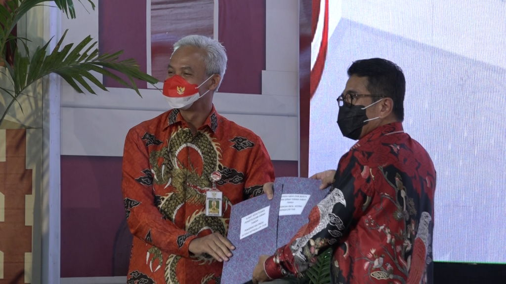 Ganjar dan Dirut TVRI
