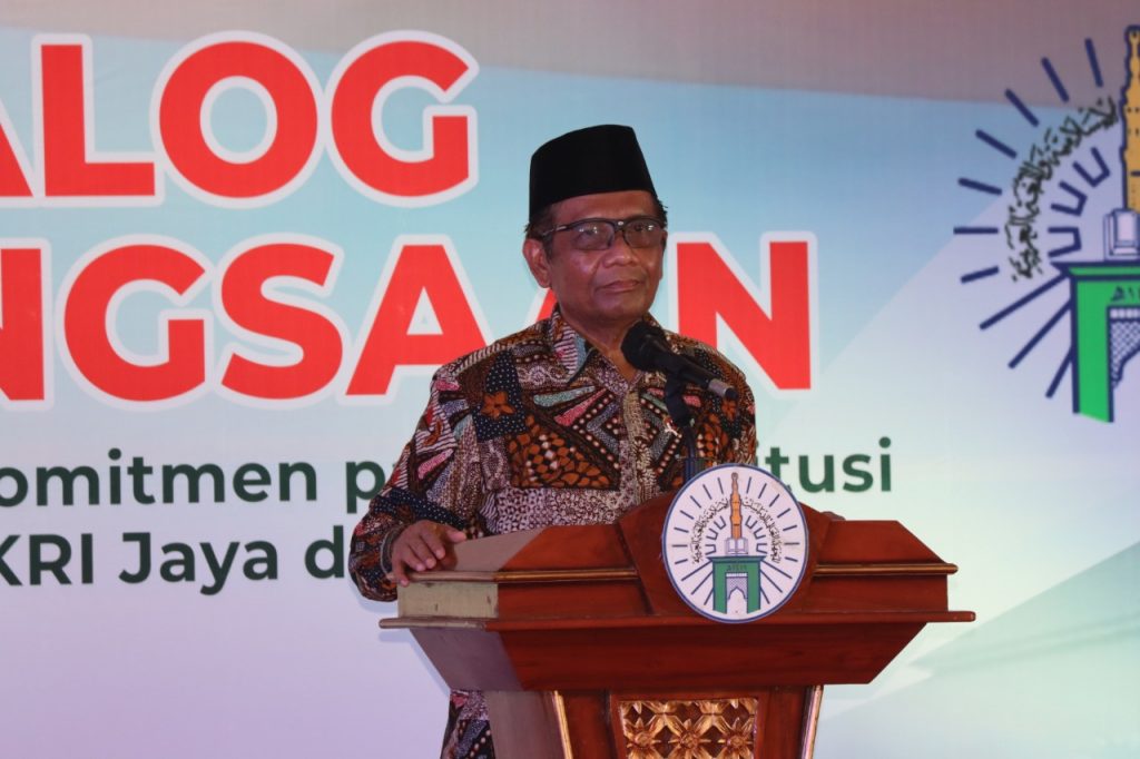 Mahfud MD di Acara Dialog Kebangsaan Wahdah Islamiyah