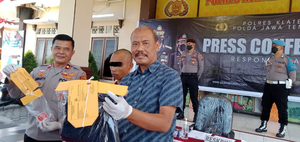 Pelaku Eksibionis di Klaten ditangkap