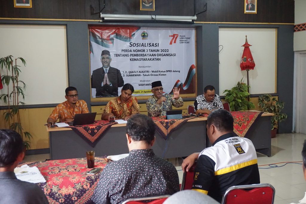 Quatly Sosialisasi perda