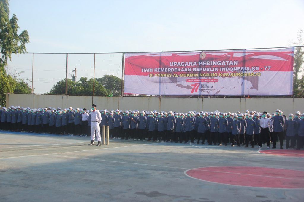 Upacara HUT RI Ponpes Al Mukmin Ngruki