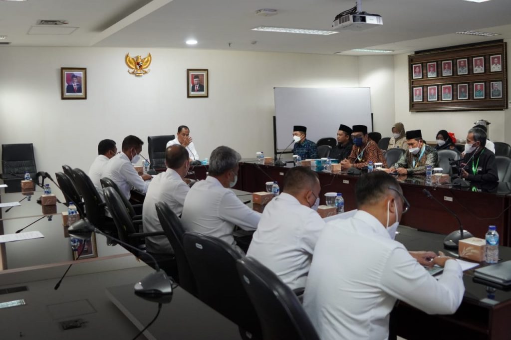 Wahdah Islamiyah Kunjungan ke Biro Humas Kemhan RI