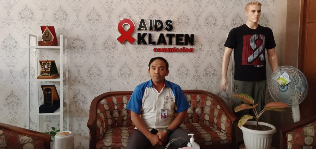 Sekretaris Komisi Penanggulangan AIDS (KPA) Klaten, Ronny Roekminto