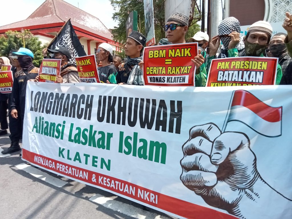 Klaten Tolak Kenaikan Harga BBM