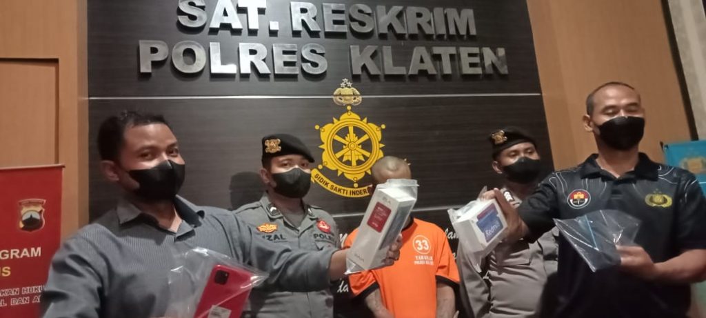 Residivis Warga Ceper Ini Kembali Curi Ponsel