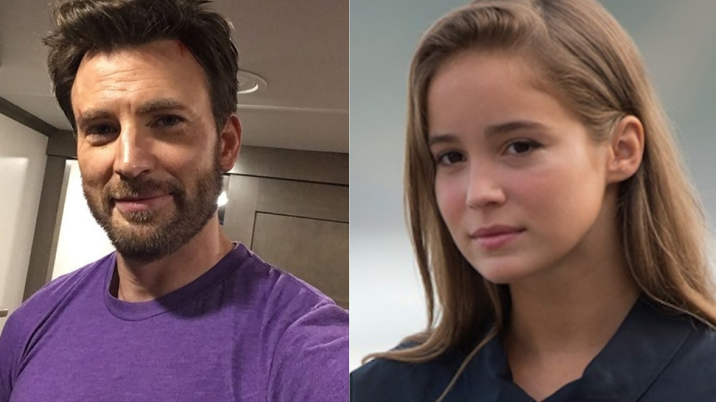 Alba Baptista, dan Chris Evans