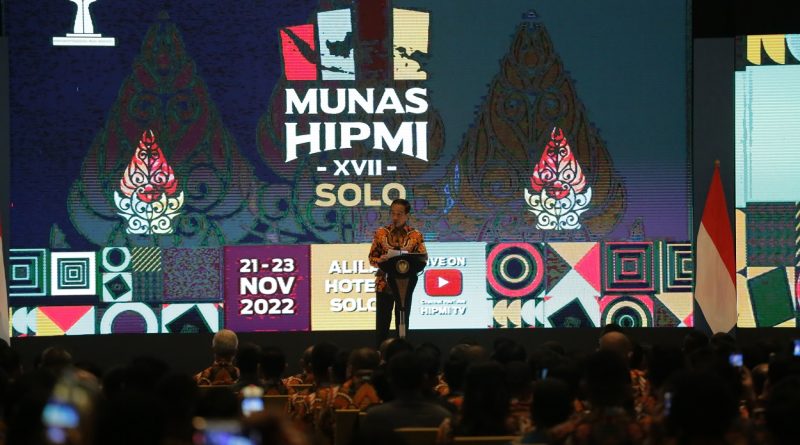 Presiden Jokowi Resmi Buka Munas XVII Hipmi