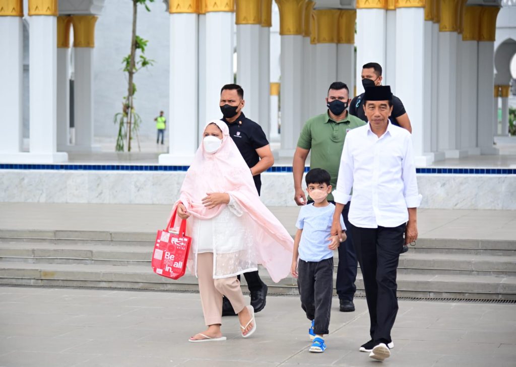 presiden sholat dhuha