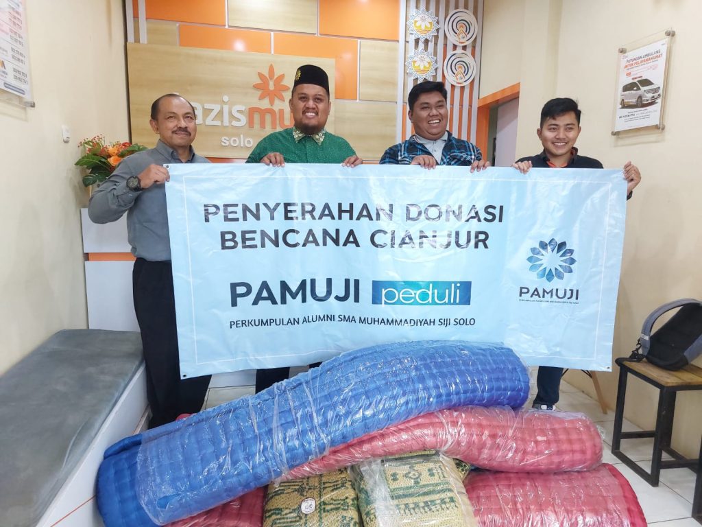 Pamuji salurkan bantuan gempa cianjur